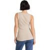 imageJockey Womens Performance 100 Cotton Rib TankOatmeal Heather