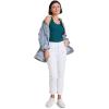 imageJockey Womens Performance 100 Cotton Rib TankOcean Sky Heather