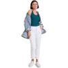 imageJockey Womens Performance 100 Cotton Rib TankOcean Sky Heather