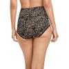 imageJockey Womens Shapewear Skimmies 360 Tummy Smoothing Brief  3 PackBlackAlmondElaborate Neutral Lace