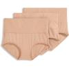 imageJockey Womens Shapewear Skimmies 360 Tummy Smoothing Brief  3 PackLight