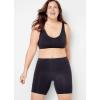 imageJockey Womens Shapewear Skimmies Seamfree Ultralight Smoothing NoChafe SlipshortBlack