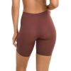 imageJockey Womens Shapewear Skimmies Seamfree Ultralight Smoothing NoChafe SlipshortTuscan Brown