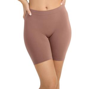 imageJockey Womens Shapewear Skimmies Seamfree Ultralight Smoothing NoChafe SlipshortAlmond
