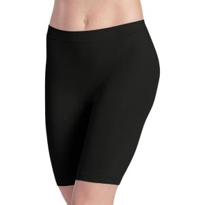 imageJockey Womens Shapewear Skimmies Seamfree Ultralight Smoothing NoChafe SlipshortBlack