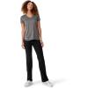 imageJockey Womens Activewear Cotton Stretch Bootleg PantBlack