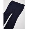 imageJockey Womens Activewear Cotton Stretch Bootleg PantDark Navy