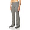 imageJockey Womens Activewear Cotton Stretch Bootleg PantGray