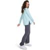 imageJockey Womens Loungewear French Terry SweatshirtEcho Blue Heather