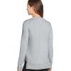 imageJockey Womens Loungewear French Terry SweatshirtLight Grey Heather