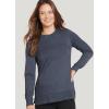 imageJockey Womens Loungewear French Terry SweatshirtNavy Heather
