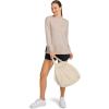 imageJockey Womens Loungewear French Terry SweatshirtOatmeal Heather