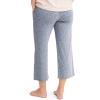imageJockey Womens Loungewear Soft Touch Luxe Crop PantSplatter Dot