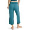 imageJockey Womens Loungewear Soft Touch Luxe Crop PantTeal Slate