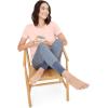 imageJockey Womens Loungewear Soft Touch Luxe Foldover JoggerScatter Dot