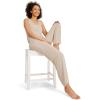 imageJockey Womens Loungewear Soft Touch Luxe PantOatmeal Heather