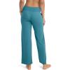 imageJockey Womens Loungewear Soft Touch Luxe PantTeal Slate