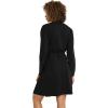 imageJockey Womens Organic Cotton Stretch Loungewear RobeBlack