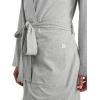 imageJockey Womens Organic Cotton Stretch Loungewear RobeGrey Heather