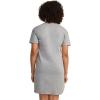 imageJockey Womens Organic Cotton Stretch Sleep ShirtGrey Heather
