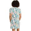 imageJockey Womens Organic Cotton Stretch Sleep ShirtPink Artistic Palm