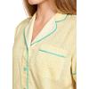 imageJockey Womens Sleepwear Soft Touch Luxe Woven Short Sleeve TopMelody Dot
