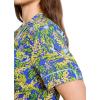 imageJockey Womens Sleepwear Soft Touch Luxe Woven Short Sleeve TopParakeet Paradise