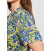 imageJockey Womens Sleepwear Soft Touch Luxe Woven Short Sleeve TopParakeet Paradise