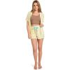 imageJockey Womens Sleepwear Soft Touch Luxe Woven ShortMelody Dot