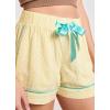 imageJockey Womens Sleepwear Soft Touch Luxe Woven ShortMelody Dot