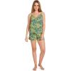 imageJockey Womens Sleepwear Soft Touch Luxe Woven ShortParakeet Paradise