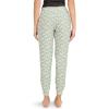 imageJockey Womens Soft Cool JoggerGreen Flamingo Geo