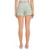 imageJockey Womens Soft Cool ShortGreen Flamingo Geo