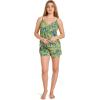 imageJockey Womens Soft Touch Luxe Woven CamiParakeet Paradise