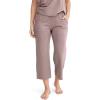 imageJockey Womens Loungewear Soft Touch Luxe Crop PantTwilight Sands