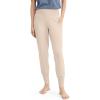 imageJockey Womens Loungewear Soft Touch Luxe Foldover JoggerOatmeal Heather