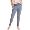 imageJockey Womens Loungewear Soft Touch Luxe Foldover JoggerScatter Dot