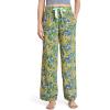 imageJockey Womens Sleepwear Soft Touch Luxe Woven PantParakeet Paradise