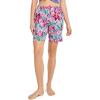imageJockey Womens Soft Cool Bermuda ShortPrinted Elegance Jewel Tones
