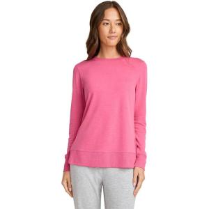 imageJockey Womens Loungewear French Terry SweatshirtFruit Punch Heather