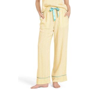 imageJockey Womens Sleepwear Soft Touch Luxe Woven PantMelody Dot