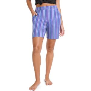 imageJockey Womens Soft Cool Bermuda ShortDashed Stripe