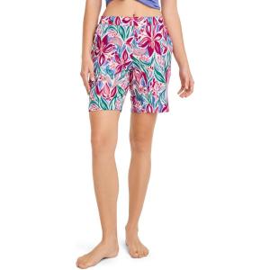 imageJockey Womens Soft Cool Bermuda ShortPrinted Elegance Jewel Tones