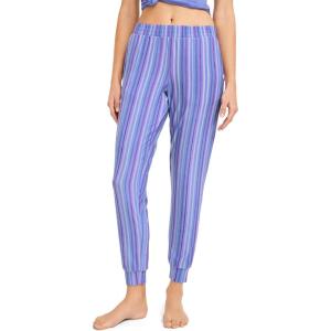 imageJockey Womens Soft Cool JoggerDashed Stripe