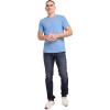 imageJockey Mens Casualwear Made2Fit Crew Neck TShirtPicasso Blue