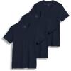 imageJockey Mens Undershirt Classic VNeck Undershirt  3 PackJust Past Midnight