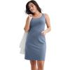 imageJockey Womens Loungewear Soft Touch Luxe ChemiseDusk Blue