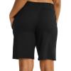 imageJockey Womens Organic Cotton Stretch Bermuda ShortBlack