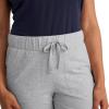 imageJockey Womens Organic Cotton Stretch Bermuda ShortGrey Heather