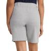 imageJockey Womens Organic Cotton Stretch Bermuda ShortGrey Heather